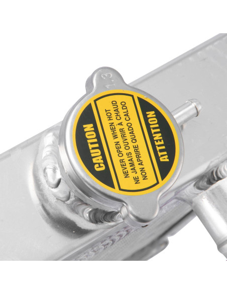 Radiador de Aluminio Cubauto para Toyota Corolla KE30 KE70 1974-1985