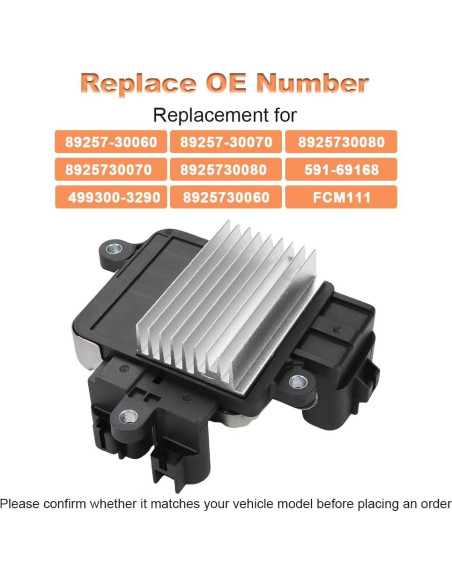 Módulo Control Ventilador Refrigeración Motor WMPHE Lexus Toyota