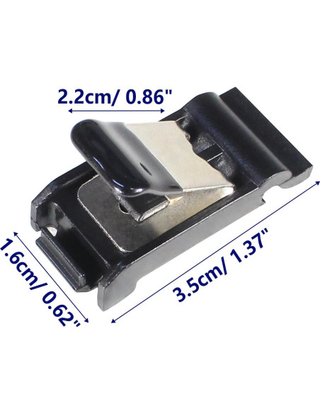 Clip de resorte de puerta de combustible ZNB 77360-35040