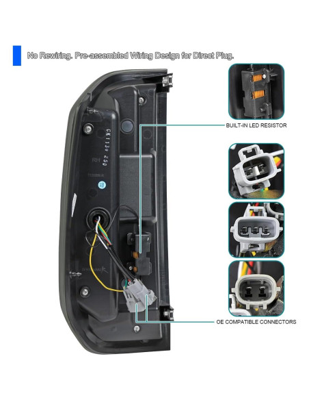 Luces Traseras LED ESPEJO-D TUNING para Toyota Tundra 2014-2021