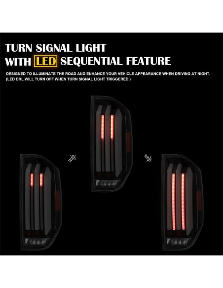 Luces Traseras LED ESPEJO-D TUNING para Toyota Tundra 2014-2021