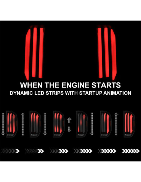 Luces Traseras LED ESPEJO-D TUNING para Toyota Tundra 2014-2021