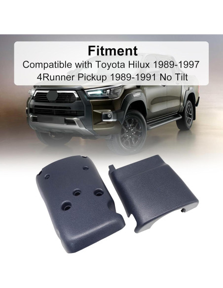 Cubierta de Columna de Dirección FZJDSD Toyota Hilux 1989-1997