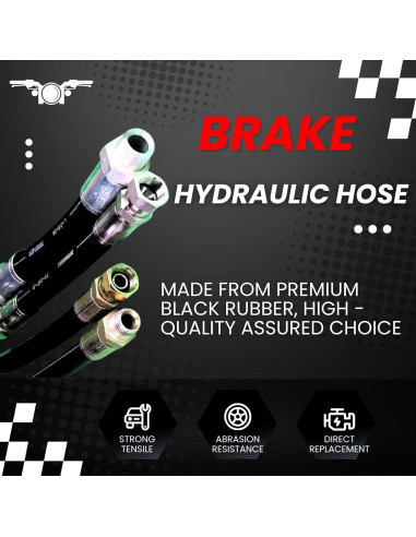 Manguera Hidráulica de Freno Frontal Arrhythmic 2 Pcs Toyota