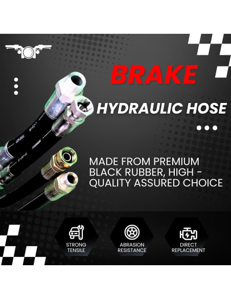 Manguera Hidráulica de Freno Frontal Arrhythmic 2 Pcs Toyota