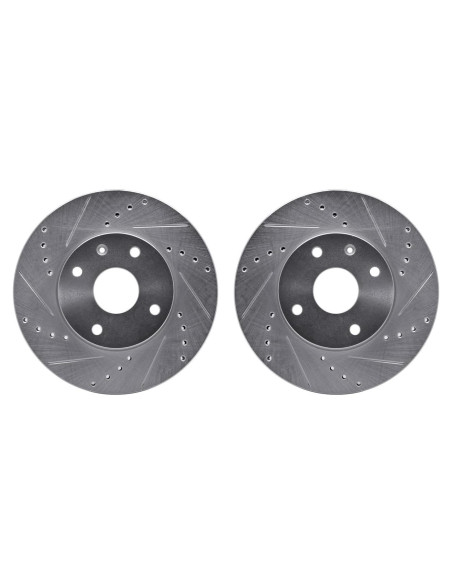 Discos de Freno Delanteros Dynamic Friction Toyota Hilux 2004-2008