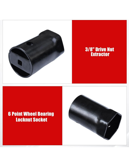 Juego de Llave de Tuerca 3/8" 54mm 4WD para Toyota y Patrol