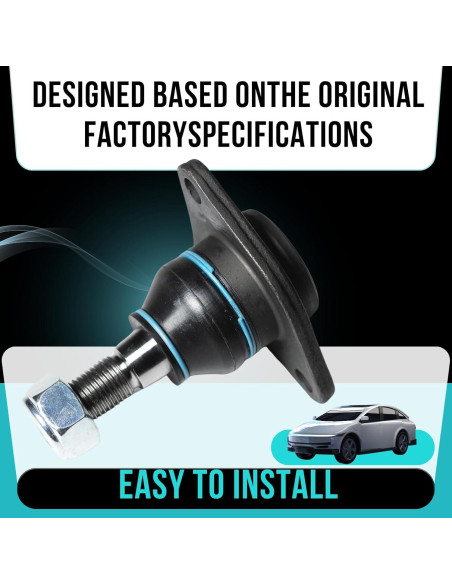 Articulación de Bola Inferior delantera HZGEBTECH Toyota Hi-Lux 72-74