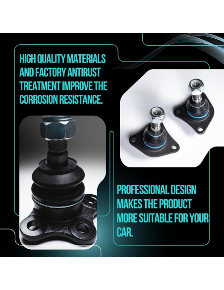 Articulación de Bola Inferior delantera HZGEBTECH Toyota Hi-Lux 72-74