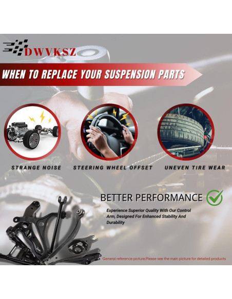 Brazo de Control Inferior Frontal Izquierdo Dwvksz para Toyota