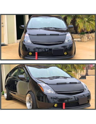 Faros Spec-D Tuning Negros para Toyota Prius 2006-2009