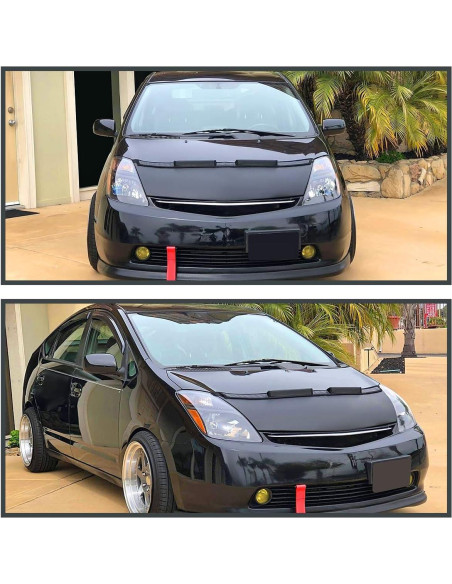 Faros Spec-D Tuning Negros para Toyota Prius 2006-2009