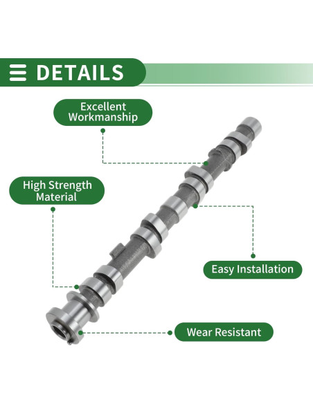 Cámara de Levas de Admisión y Escape VekAuto Toyota Hilux 1984-1995
