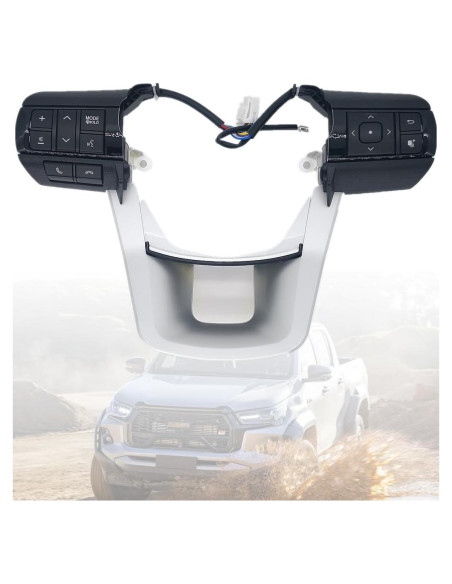 Interruptor Control Volumen Llamada Toyota Hilux Fortuner 2015-2020