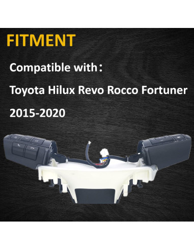 Interruptor Control Volumen Llamada Toyota Hilux Fortuner 2015-2020