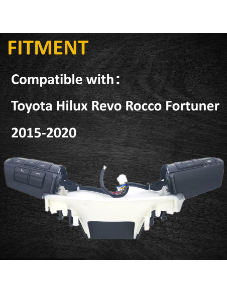Interruptor Control Volumen Llamada Toyota Hilux Fortuner 2015-2020