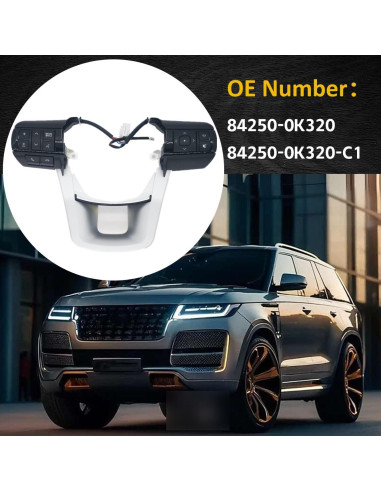 Interruptor Control Volumen Llamada Toyota Hilux Fortuner 2015-2020