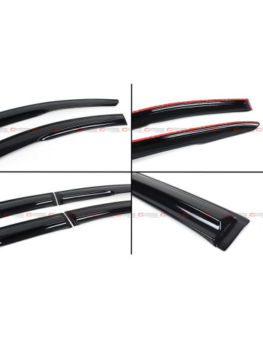 Visera de Ventana Humo Cuztom para Toyota Corolla 2019-2023