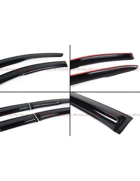 Visera de Ventana Humo Cuztom para Toyota Corolla 2019-2023