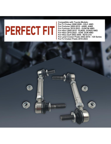 Kit de Enlace de Barra Estabilizadora Frontal REVOTUNE 1,10 kg