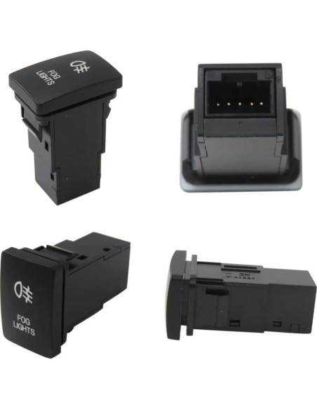 Interruptor de luces antiniebla azul YTXXDEUS para Toyota