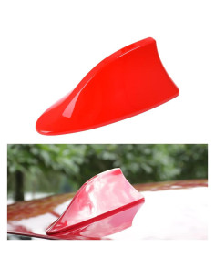 Cubierta de Antena de Aleta de Tiburón Moly Magnolia Rojo