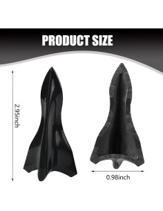 Difusor de Aleta de Tiburón Jewkot 10 PCS Negro Universal 2