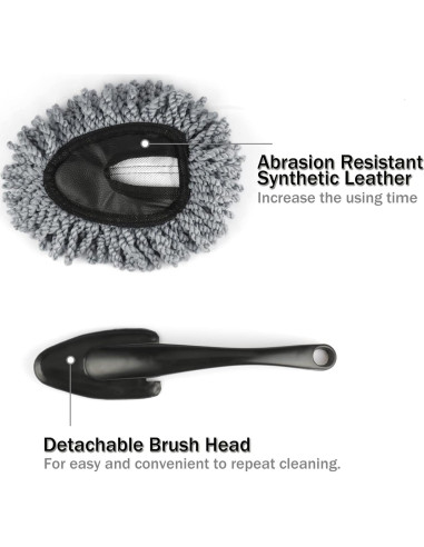 Cepillo de Microfibra Amiss 2 Pack para Limpiar Coche 33,78 cm