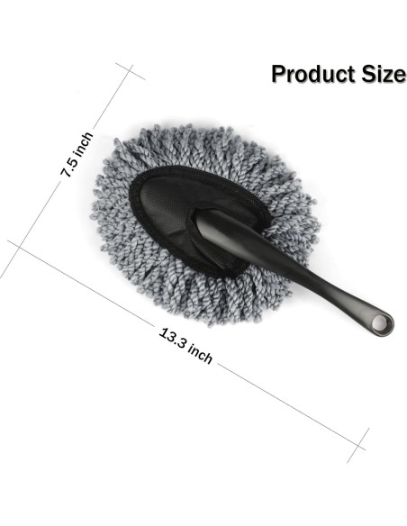 Cepillo de Microfibra Amiss 2 Pack para Limpiar Coche 33,78 cm