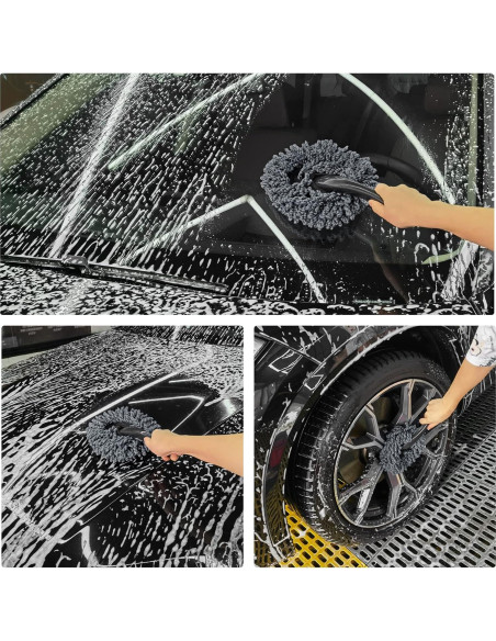 Cepillo de Microfibra Amiss 2 Pack para Limpiar Coche 33,78 cm