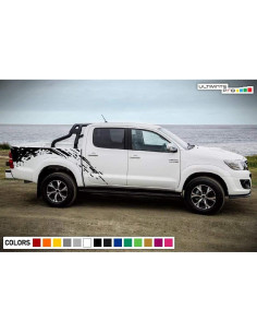 Calcomanías de Salpicadura de Barro Bubbles Toyota Hilux 2004-2017 2