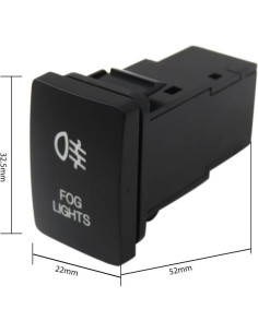 Interruptor de Botón Luces Antiniebla WELURE Toyota 2