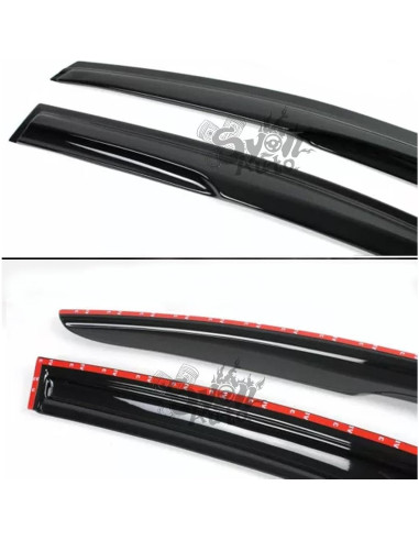 Visera de Ventana Estilo Mugen Syon Auto para Toyota Corolla 2014-2019