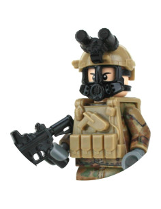 Minifigura Militar Personalizada OCP del Ejército 4 cm