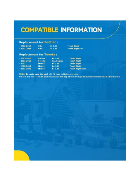 Eje CV Delantero Derecho PHILTOP 66-5224 para Toyota