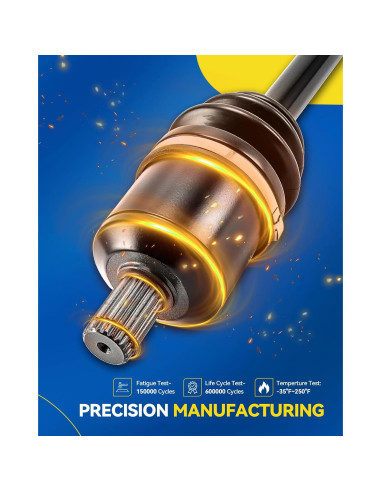 Eje CV Delantero Derecho PHILTOP 66-5224 para Toyota