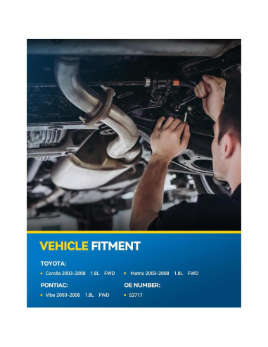 Convertidor Catalítico PHILTOP Acero Inoxidable 1.8L 2003-2008