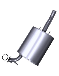 Silenciador Trasero Acero Inoxidable Northeastern para Toyota Corolla 1993-1997