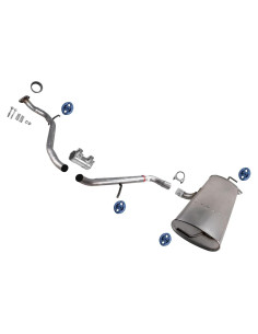 Sistema de Escape Toyota Corolla 2019-2023 2.0L Mac Auto Parts