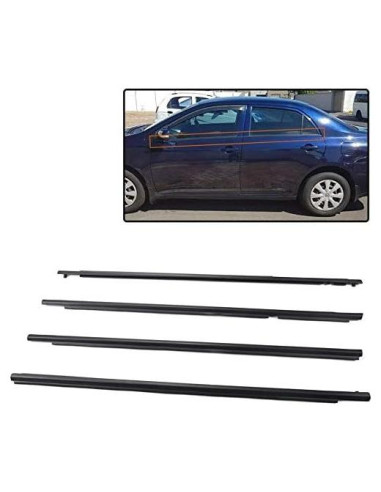 Sello de Recubrimiento de Ventana PIT66 para Toyota Corolla 2009-2012