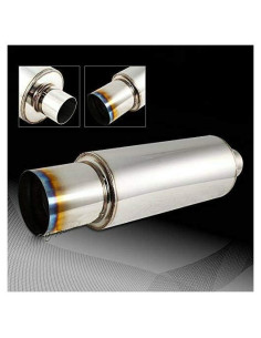 Silenciador Universal S SIZVER 4" Acero Inoxidable Resonador