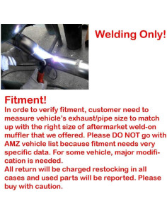 Silenciador Universal S SIZVER 4" Acero Inoxidable Resonador 2