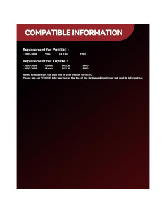 Convertidor Catalítico AUTOSITY para Corolla 1.8L 2003-2008 2