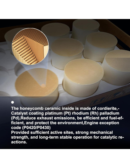 Convertidor Catalítico ZCATAPARTS 1.8L para Toyota Corolla 09-13