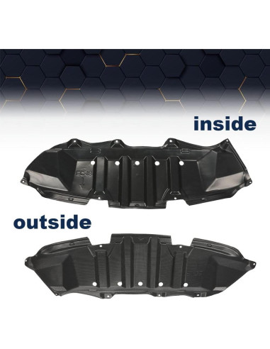 Protector de Motor Frontal PIT66 para Toyota Corolla 2009-2013