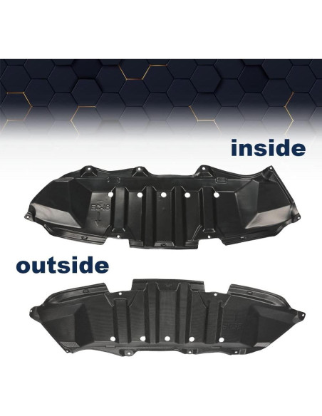 Protector de Motor Frontal PIT66 para Toyota Corolla 2009-2013