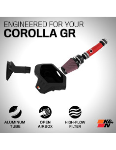 Sistema de Admisión de Aire Frío K&N para Toyota GR Corolla 2023-2025 2