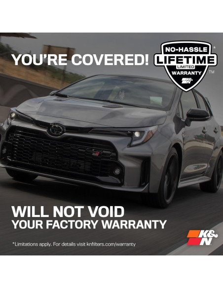 Sistema de Admisión de Aire Frío K&N para Toyota GR Corolla 2023-2025