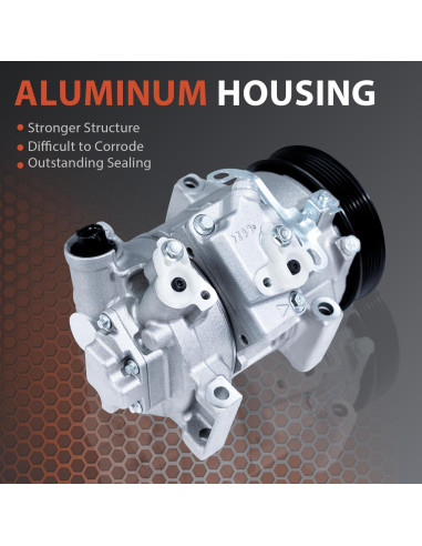 Compresor de Aire Acondicionado Nicinver 52000072 para Toyota