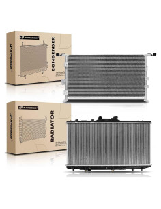 Kit Radiador y Condensador A-Premium Toyota Corolla 93-97
